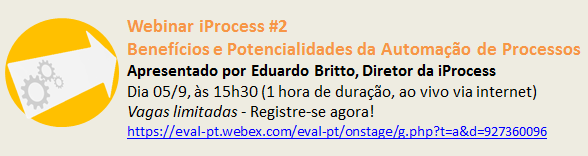 Webinar #1: Introdução à notação BPMN [Webinares iProcess 2014