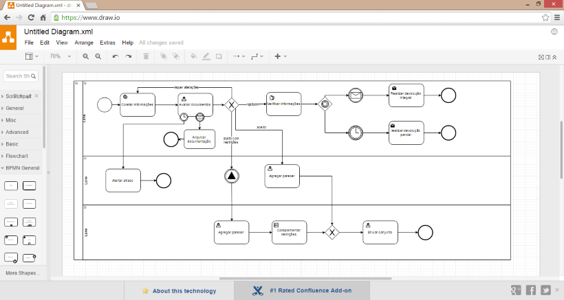 draw.io: Crie os seus diagramas usando apenas o browser